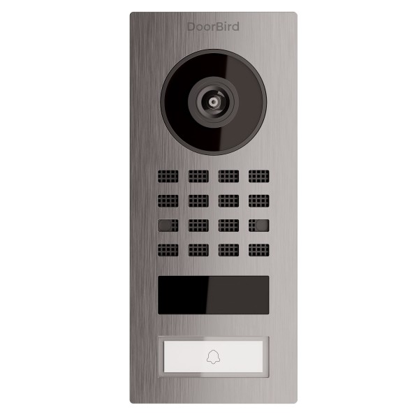 Interphone en saillie Smart-ON Doorbird D1101V en acier inoxydable