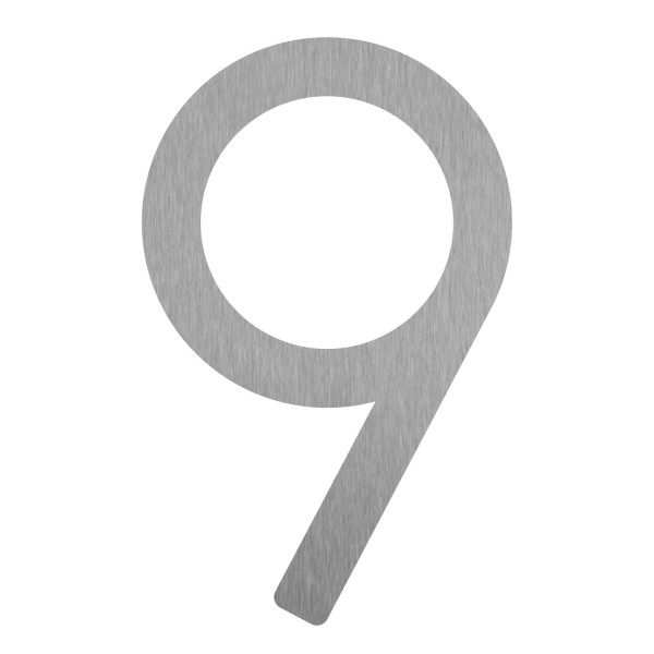 Numéro de Maison ''9'' Inox