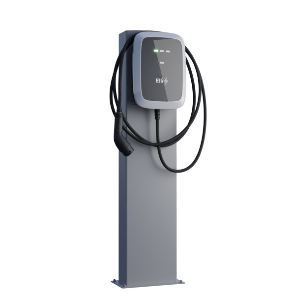 VW StationMaster Station de recharge avec plaque de base en gris