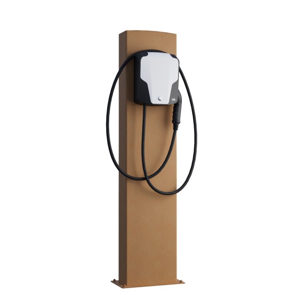 ABL Wallbox EnergizeStand avec plaque de base en rouille