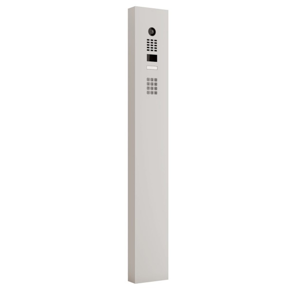 Interphone avec Keypad module et support Smart Doorbird D1101KV en blanc