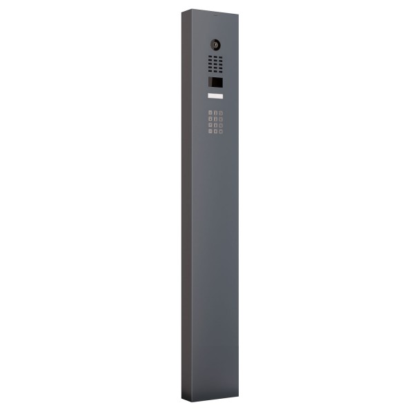 Interphone avec Keypad module et support Smart Doorbird D1101KV en anthracite