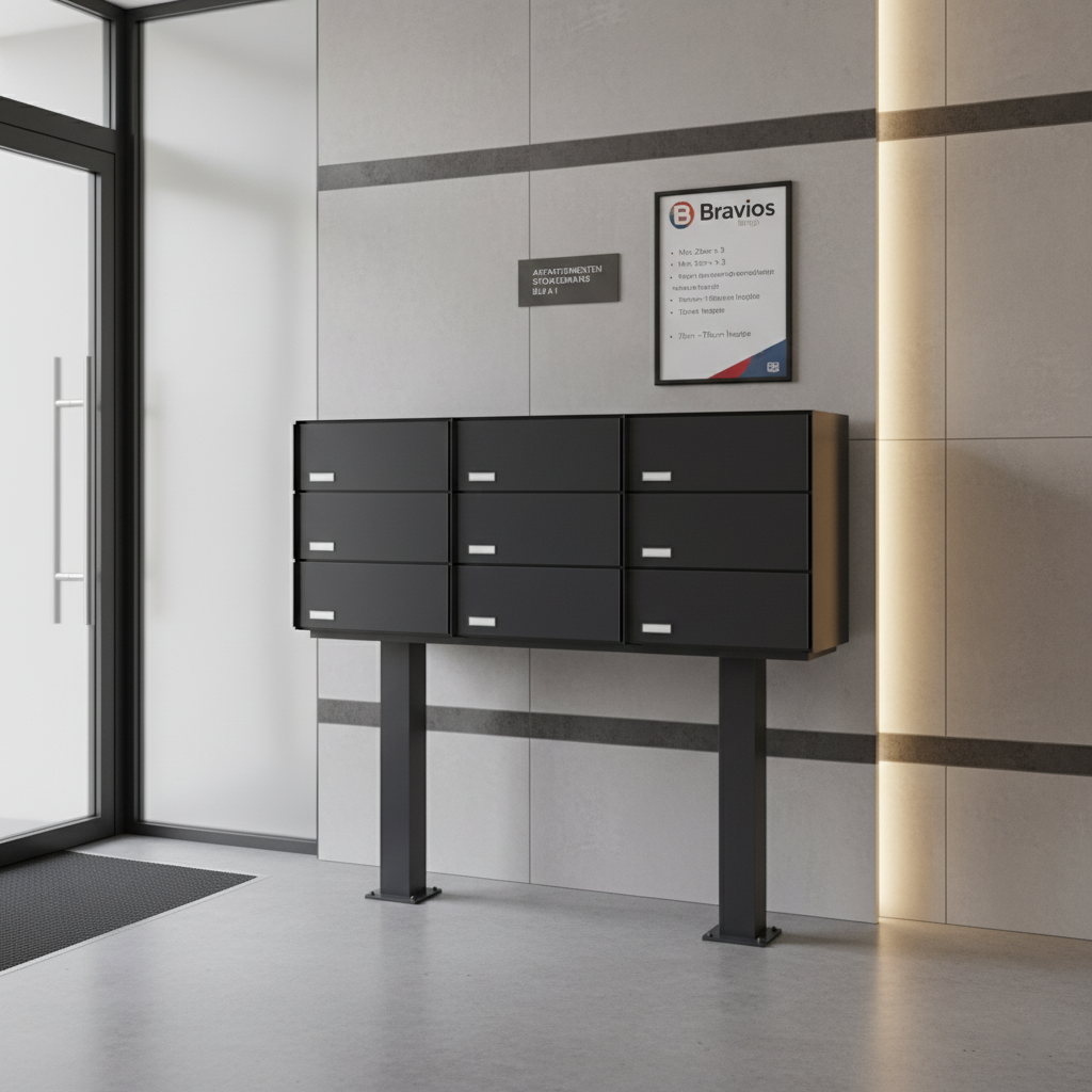 Boîtes aux lettres pour appartements : règles et normes en Belgique (bpost)