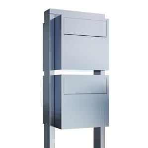 Boîte aux lettres de clôture Lucera for Two | retrait arrière