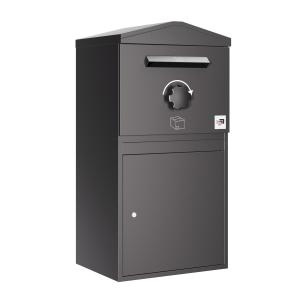 Boîte à colis Mannheim  à toit pointu en taille XL | Fixation murale