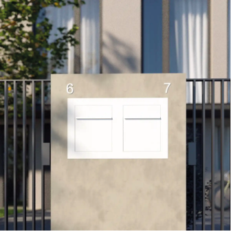 Boîte aux lettres encastrée